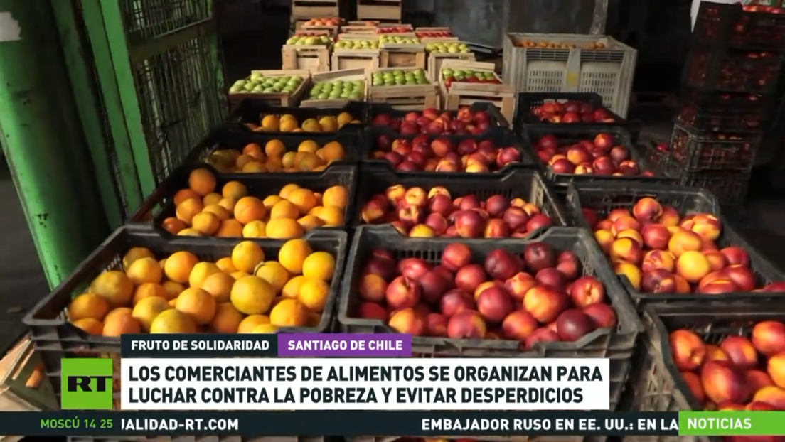Los comerciantes de alimentos de Chile se organizan para luchar contra la pobreza y evitar desperdicios