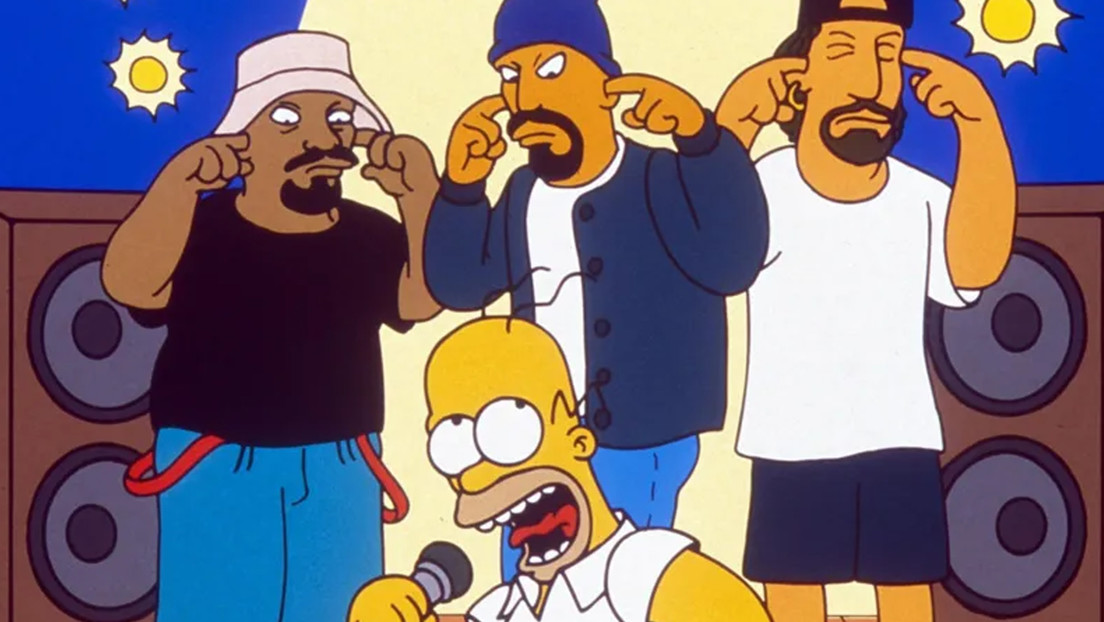 Leyendas del hip-hop hacen realidad una broma de 'Los Simpsons' de hace 28 años