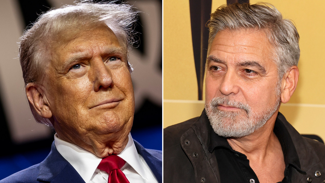 Trump sobre George Clooney: "Se volvió contra el 'Corrupto Joe' como las ratas que ambos son"