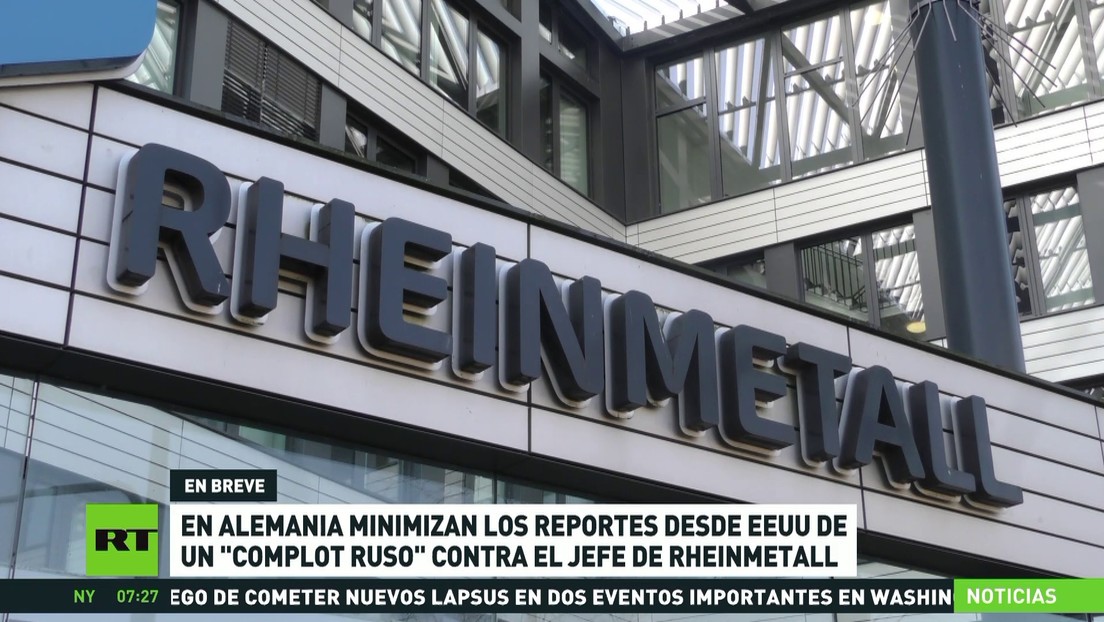 Minimizan los reportes desde EE.UU. de un "complot ruso" contra el jefe de la armamentística Rheinmetall