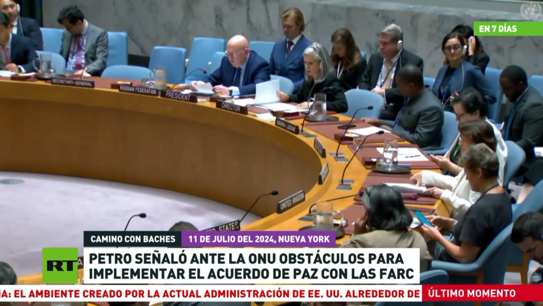 Gustavo Petro señaló ante la ONU obstáculos para implementar el acuerdo de paz con las FARC