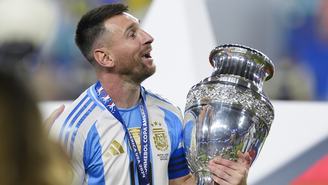 Messi se pronuncia sobre su lesión en el tobillo y la obtención de la Copa América