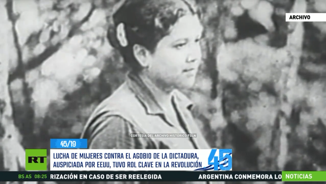 La lucha de las mujeres contra el agobio de la dictadura en Nicaragua, auspiciada por EE.UU. tuvo un rol clave en la revolución