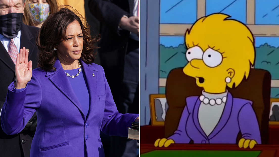 ¿Predijeron 'Los Simpson' la llegada de Kamala Harris a la presidencia de EE.UU.?