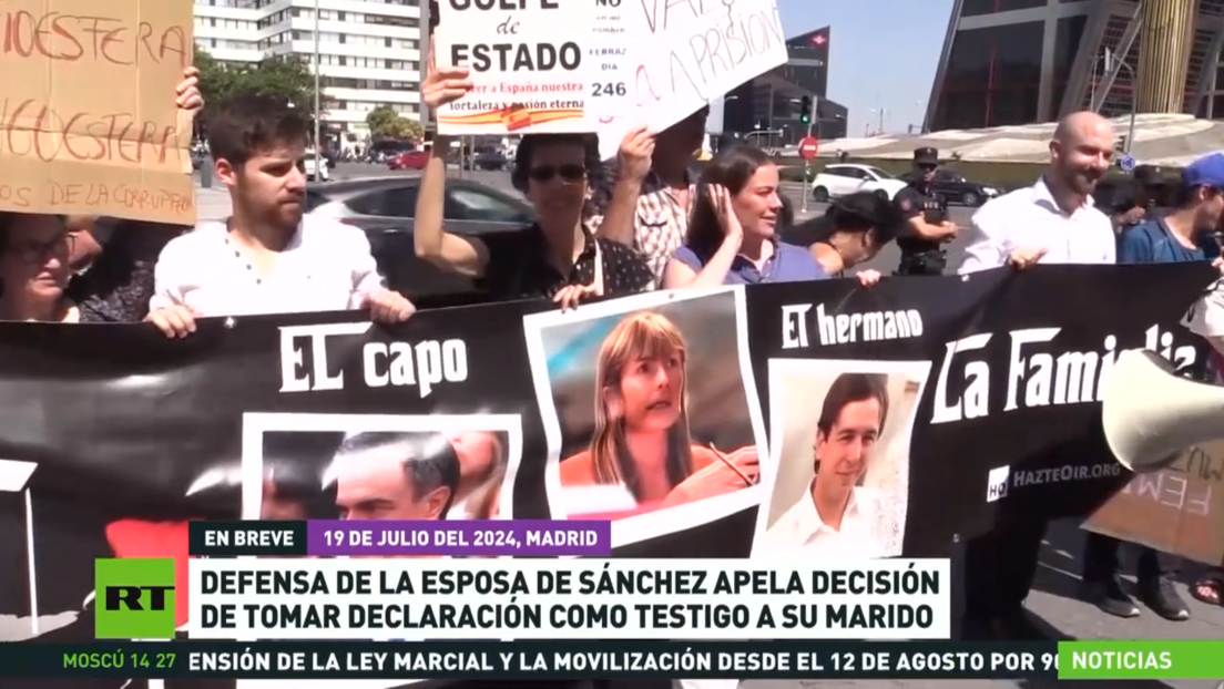 Defensa de la esposa de Pedro Sánchez apela decisión de tomar declaración como testigo a su marido