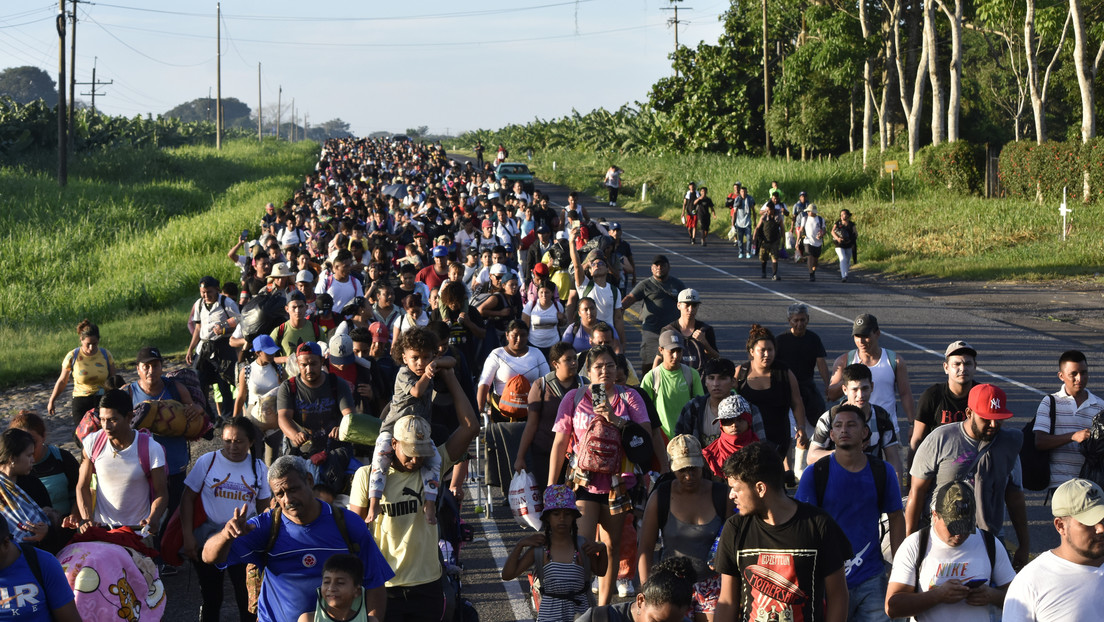 Avanza por el sur de México otra caravana con 2.000 migrantes con rumbo a EE.UU.