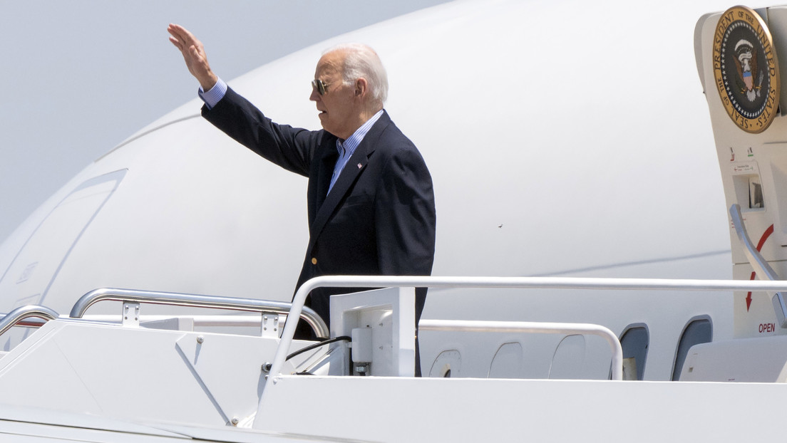 VIDEO: La reacción de Biden al ser preguntado por qué abandonó la carrera presidencial