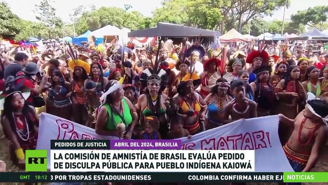Brasil evalúa pedido de disculpa pública para el pueblo indígena kaiowá