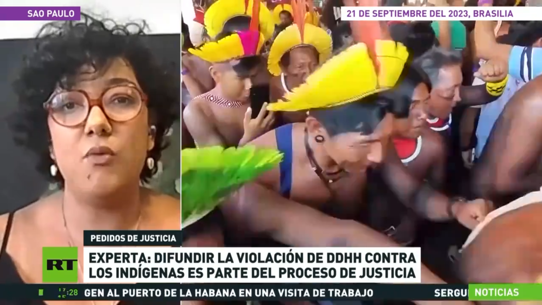 Experta: Difundir la violación de DD.HH. contra los indígenas es parte del proceso de justicia en Brasil