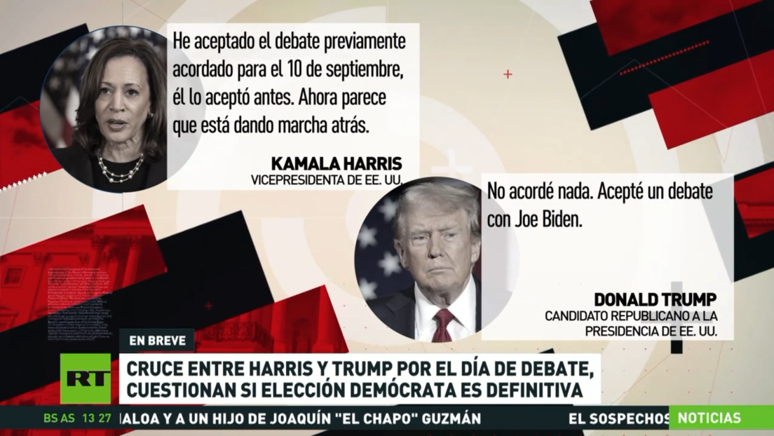 Los republicanos cuestionan si la elección demócrata de Harris como candidata es definitiva