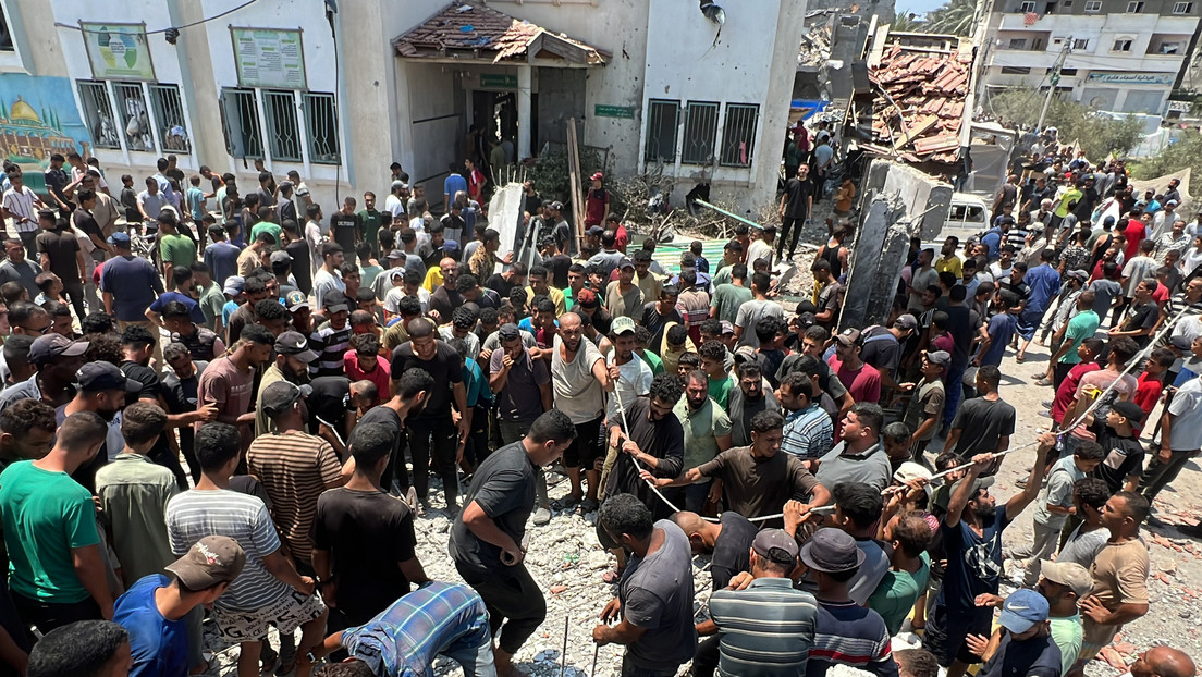 Decenas de muertos y más de 100 heridos tras un ataque israelí contra una escuela en Gaza