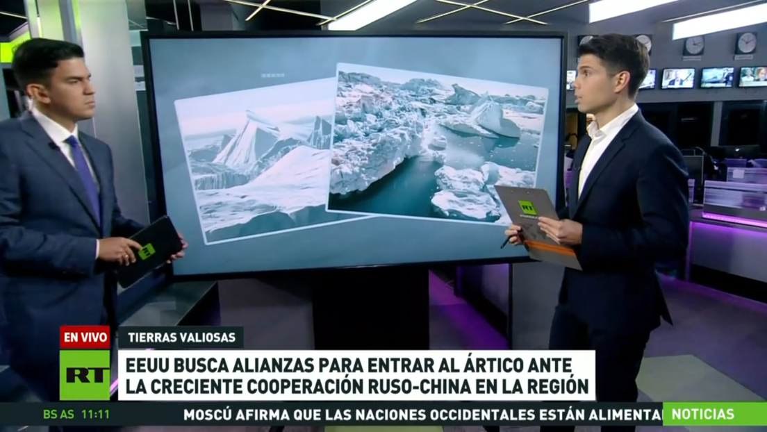 EE.UU. busca alianzas para entrar en el Ártico ante la creciente cooperación ruso-china en la región