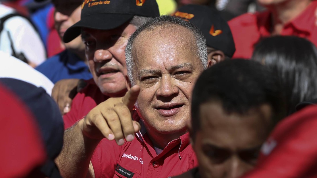 "Estamos en paz, en celebración": Diosdado Cabello desde el Palacio de Miraflores