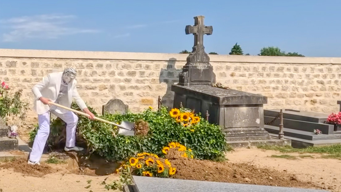 VIDEO: Un artista intenta desenterrar a Van Gogh de su tumba