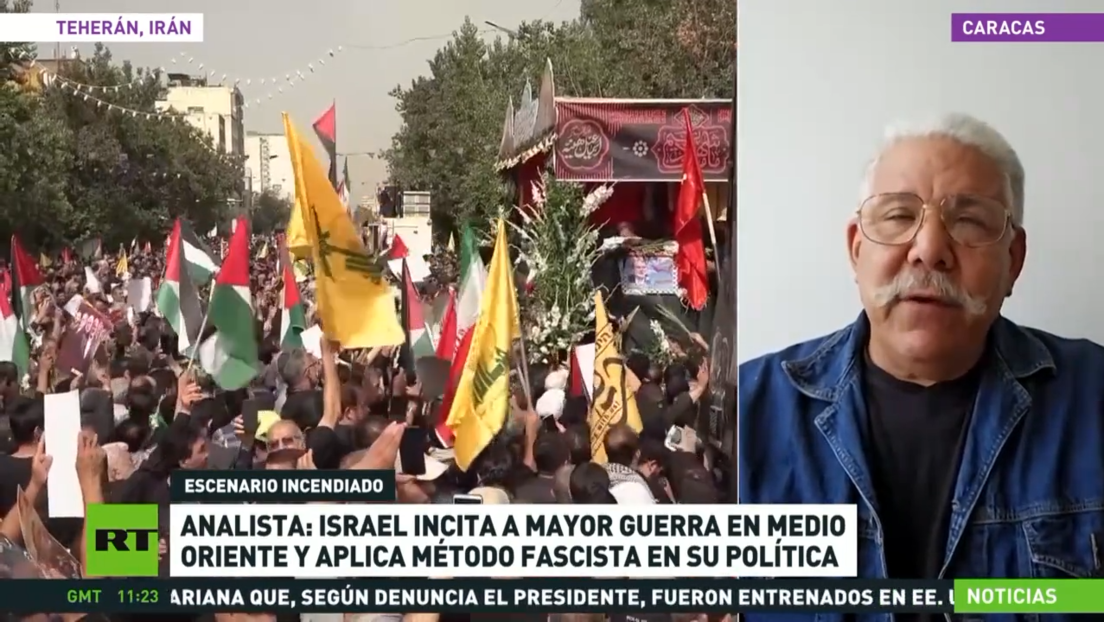 Analista: Israel incita a una mayor guerra en Oriente Medio y aplica método fascista en su política