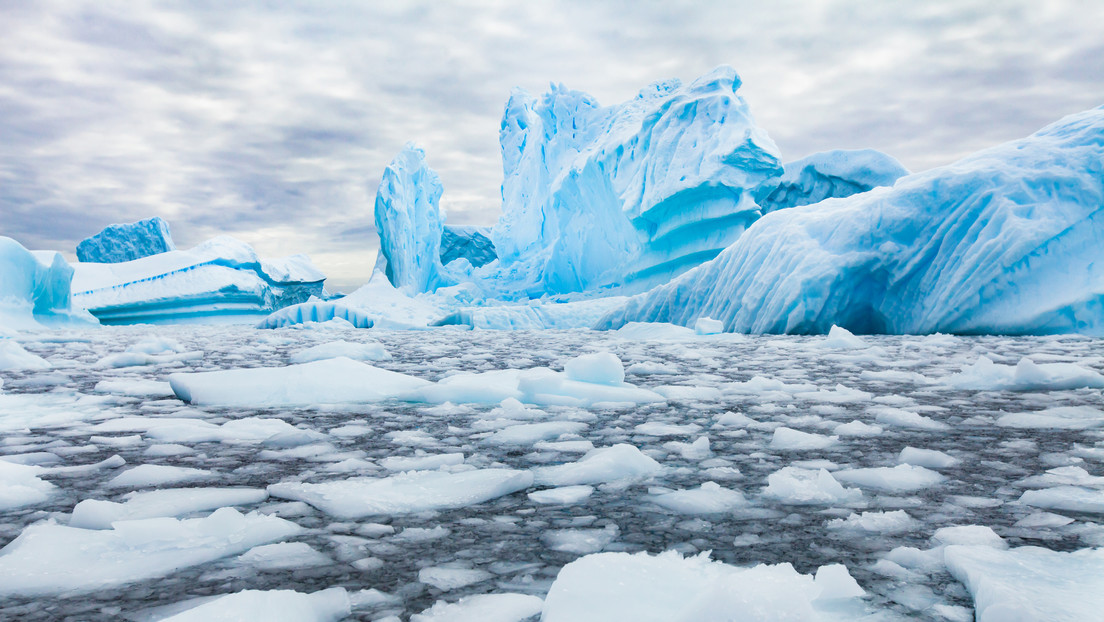 Registran subida "casi récord" de temperaturas en la Antártida