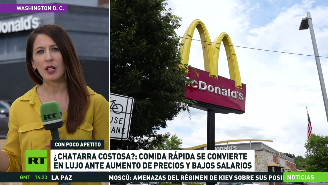 ¿Chatarra costosa?: la comida rápida se convierte en lujo ante aumento de precios en EE.UU.