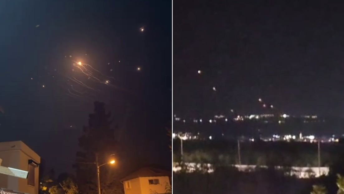 VIDEOS: Masivo ataque con misiles contra Israel desde el Líbano