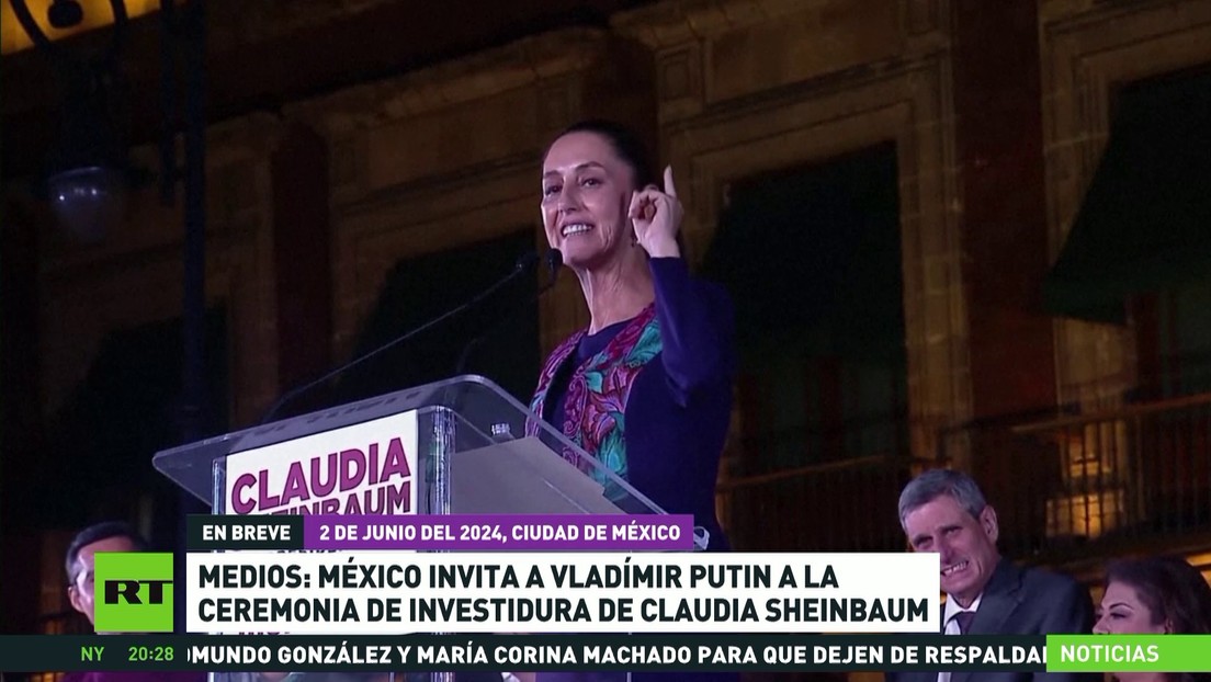 México invita a Putin a la ceremonia de investidura de Claudia Sheinbaum