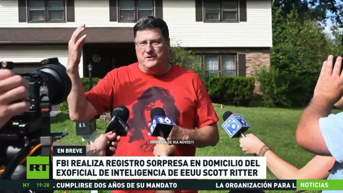 FBI hace un registro sorpresa en domicilio del exoficial de inteligencia Scott Ritter