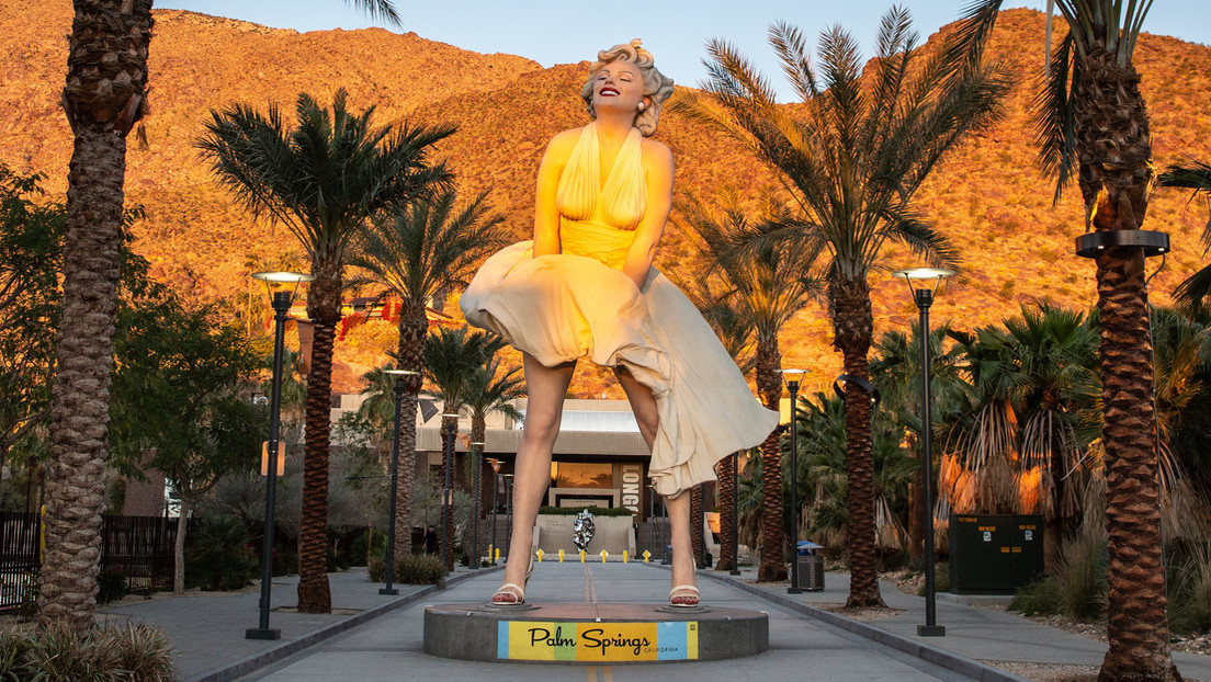 "Monumento a la misoginia": Retiran estatua gigante de Marilyn Monroe tras ola de quejas