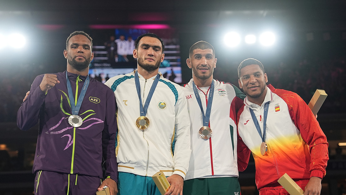 Izan una bandera errónea en la entrega de medallas de boxeo en los JJ.OO.