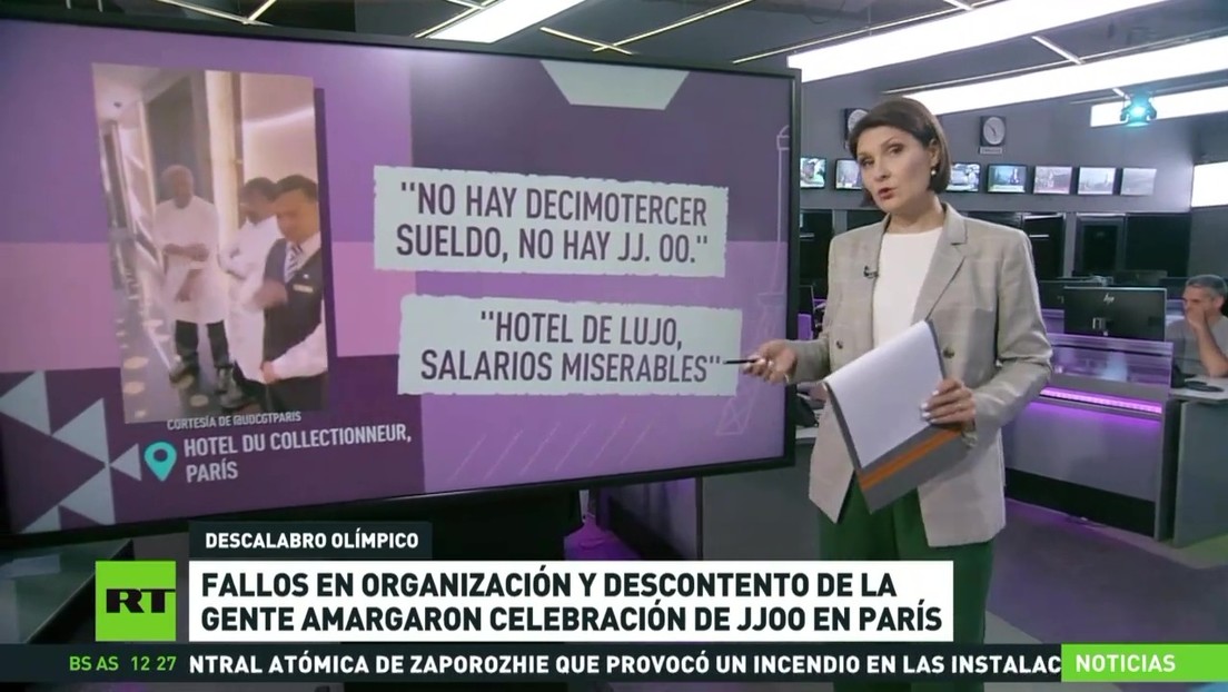 Fallos de organización y descontento de la gente amargaron los JJ.OO. en París