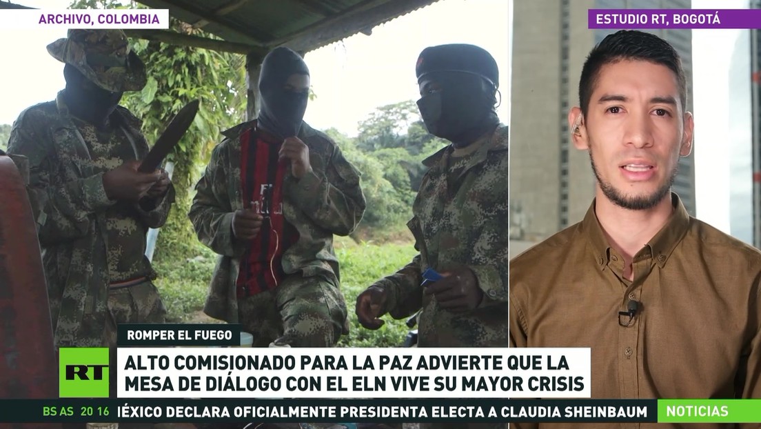 En Colombia reportan enfrentamientos entre el Ejército y disidencias de las FARC