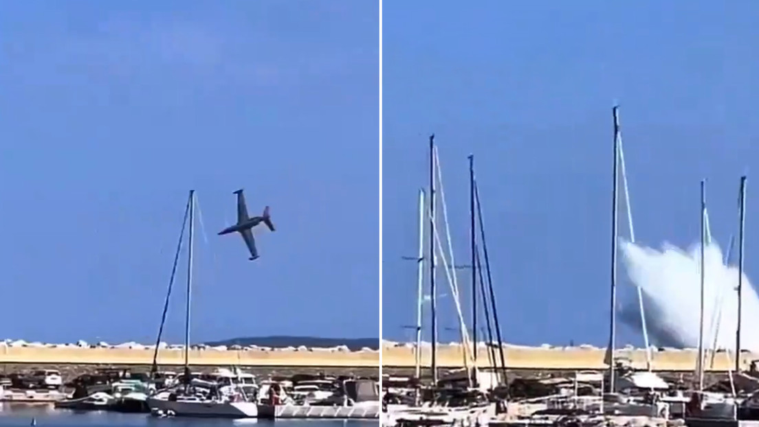 Avión francés se estrella en el mar Mediterráneo durante espectáculo aéreo (VIDEOS)