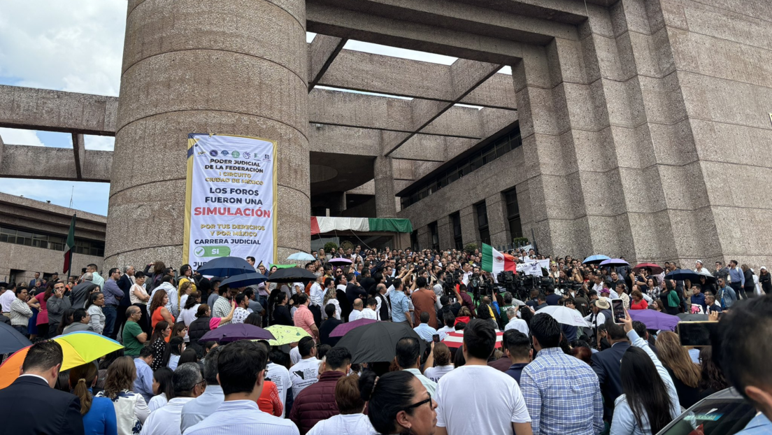 Trabajadores del Poder Judicial lanzan una huelga contra la reforma de López Obrador