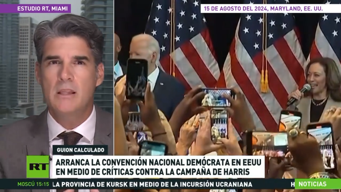 Arranca la Convención Nacional Demócrata en medio de críticas contra la campaña de Harris