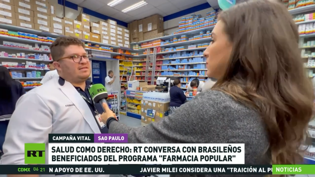 Salud como derecho: RT conversa con brasileños beneficiarios del programa Farmacia Popular