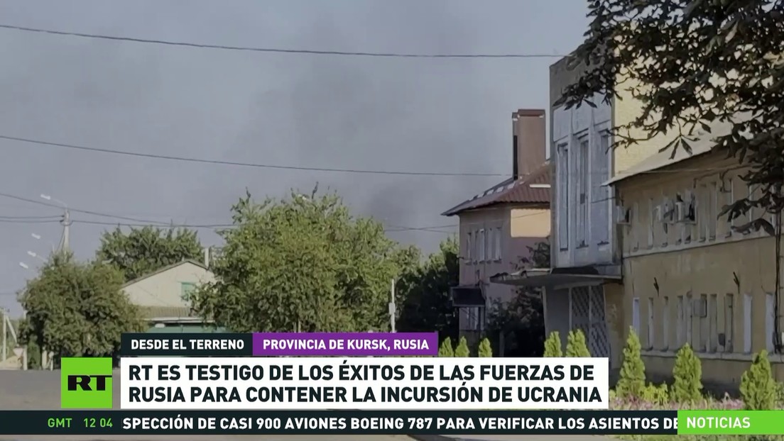 RT es testigo de los éxitos de las fuerzas rusas para contener la incursión de Ucrania