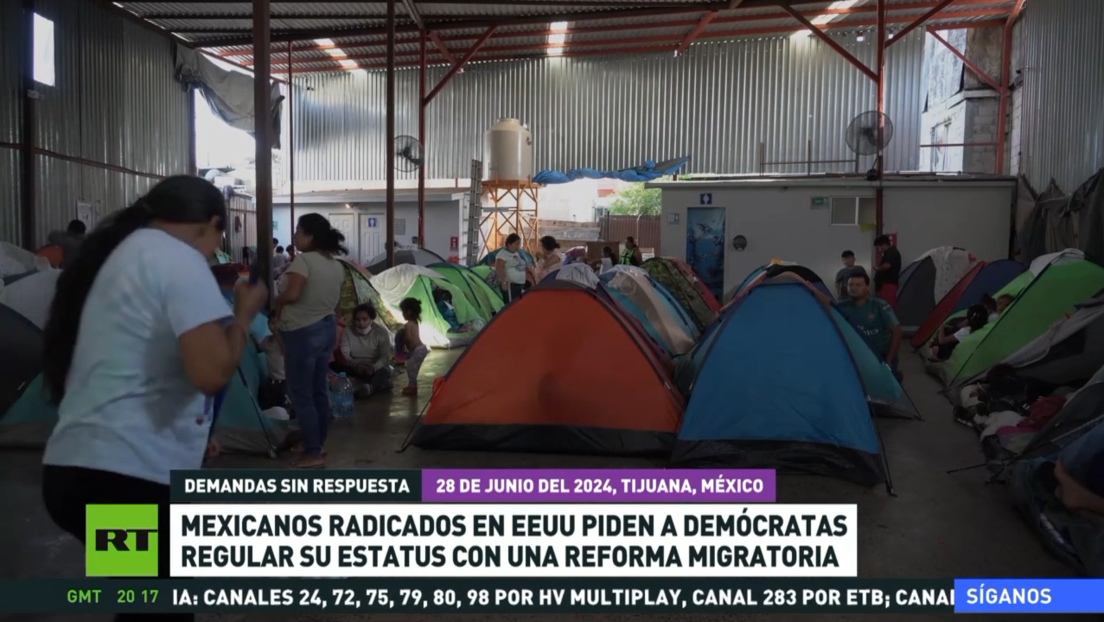 Mexicanos radicados en EE.UU. piden al Partido Demócrata regular su estatus con una reforma migratoria