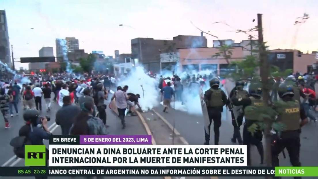 Denuncian a Dina Boluarte ante la Corte Penal Internacional por la muerte de manifestantes en Perú