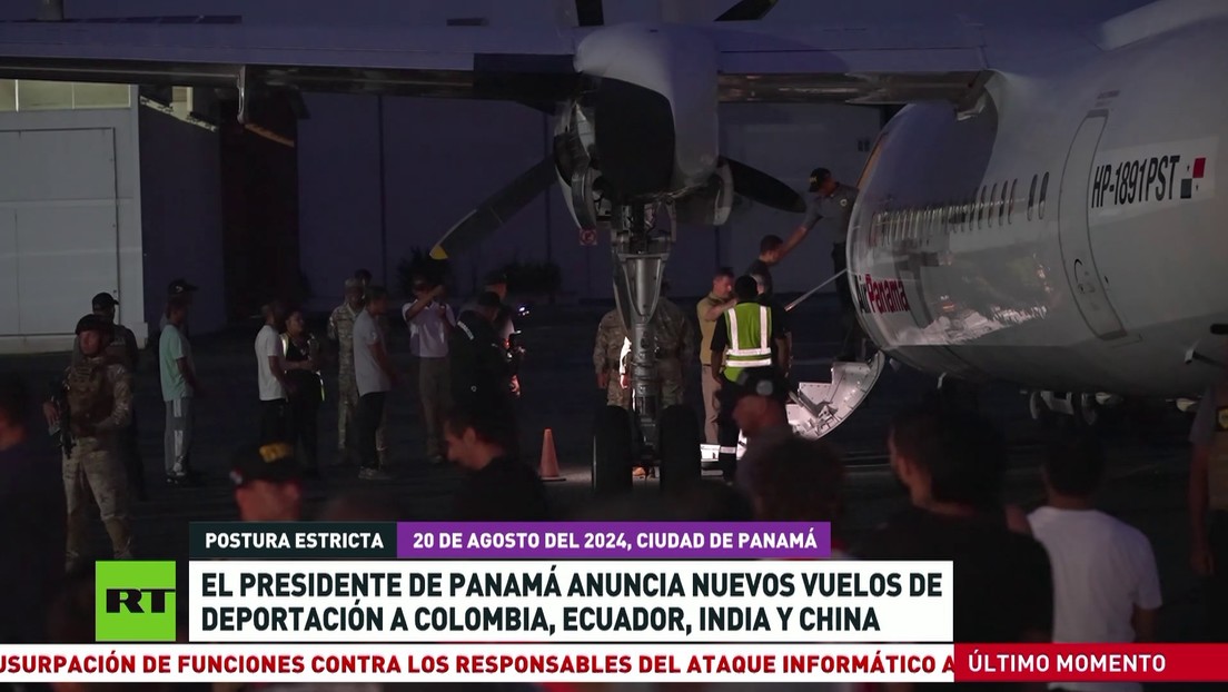 El presidente de Panamá ofrece detalles sobre los deportados a Colombia y anuncia nuevos vuelos de deportación