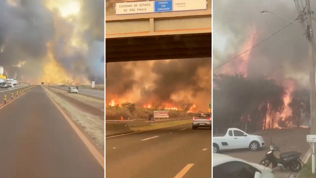 Al menos 30 ciudades están en alerta máxima por catastróficos incendios en Brasil (VIDEOS)