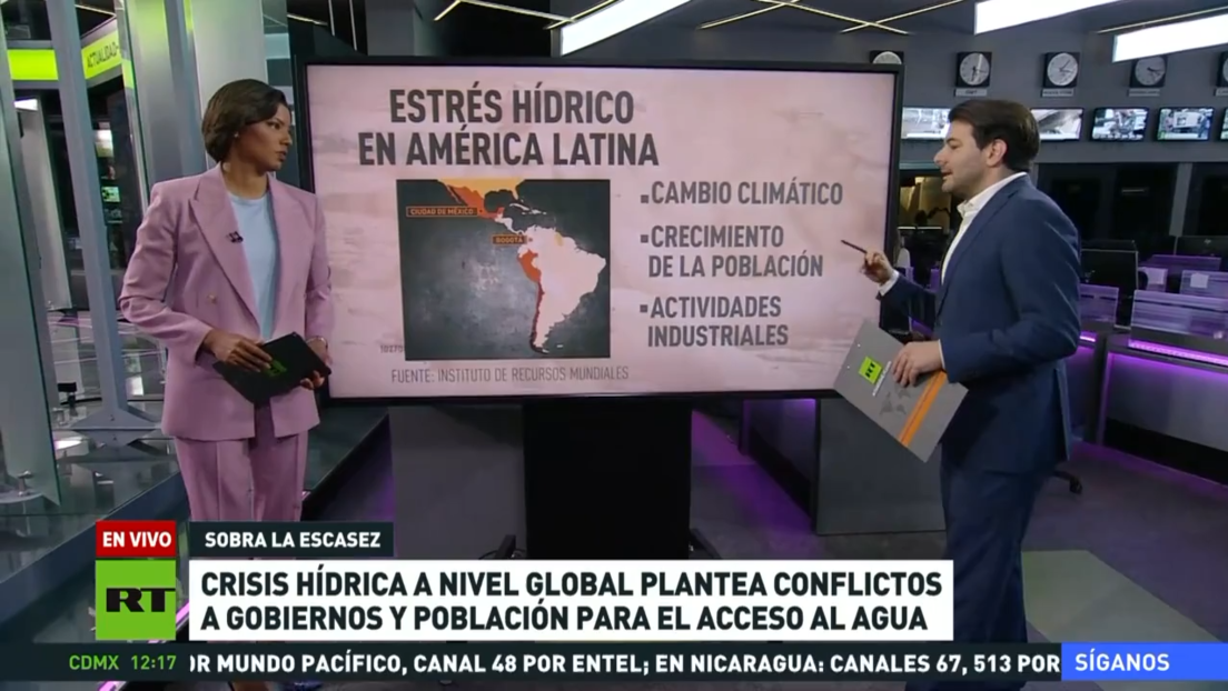 Crisis hídrica a nivel global plantea conflictos a Gobiernos y población para acceder al agua