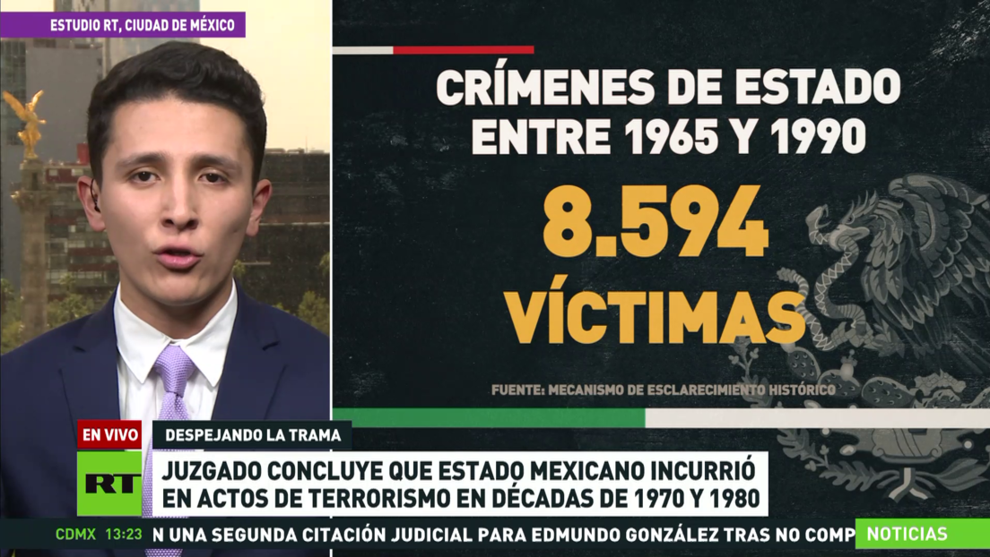 Juzgado mexicano concluye que el Estado incurrió en actos de terrorismo en los años 70 y 80