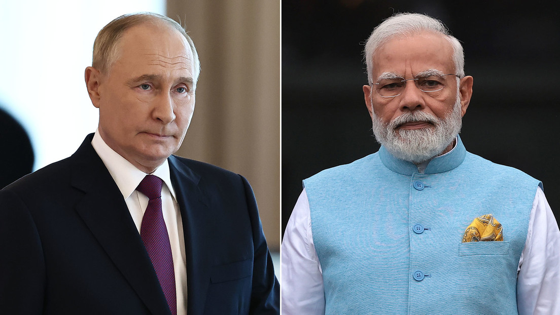 Putin habla por teléfono con el primer ministro de la India