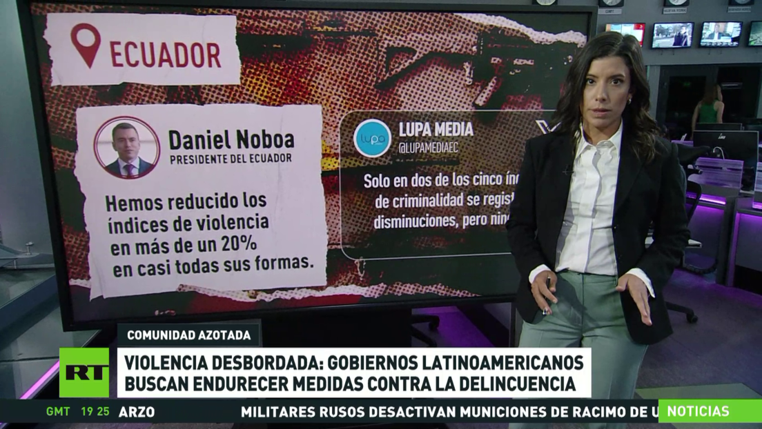 Violencia desbordada: Gobiernos latinoamericanos buscan endurecer medidas contra la delincuencia