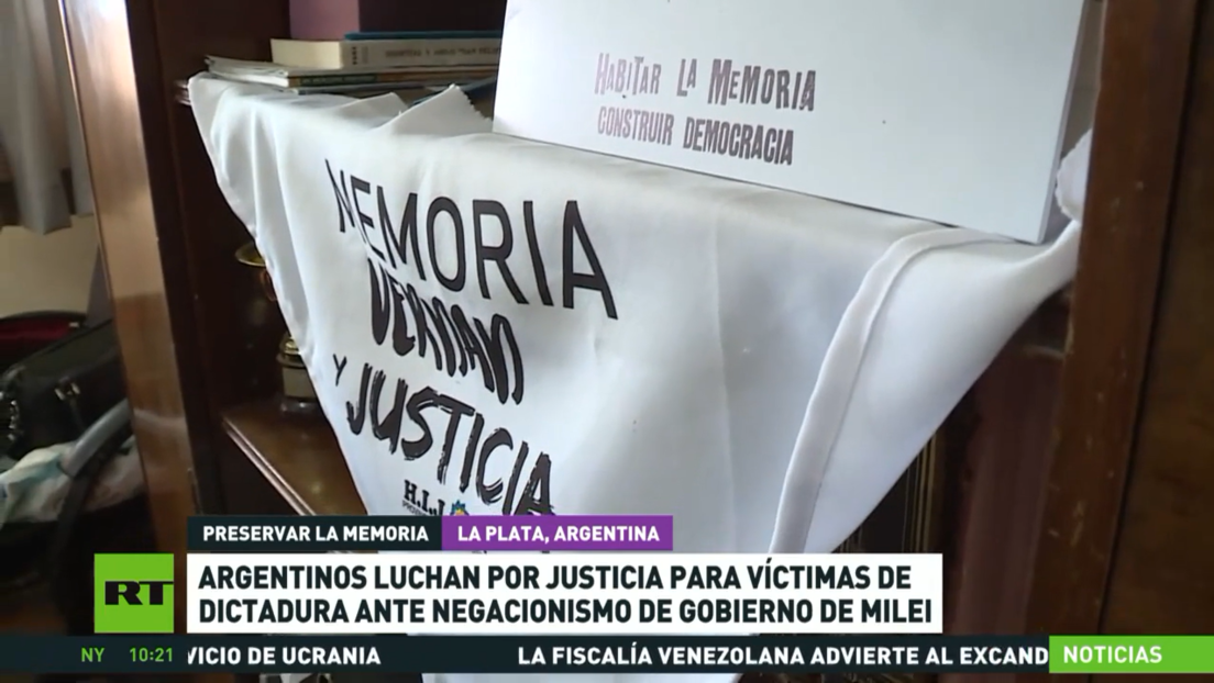 Argentinos luchan por justicia para víctimas de la dictadura ante negacionismo del Gobierno de Milei