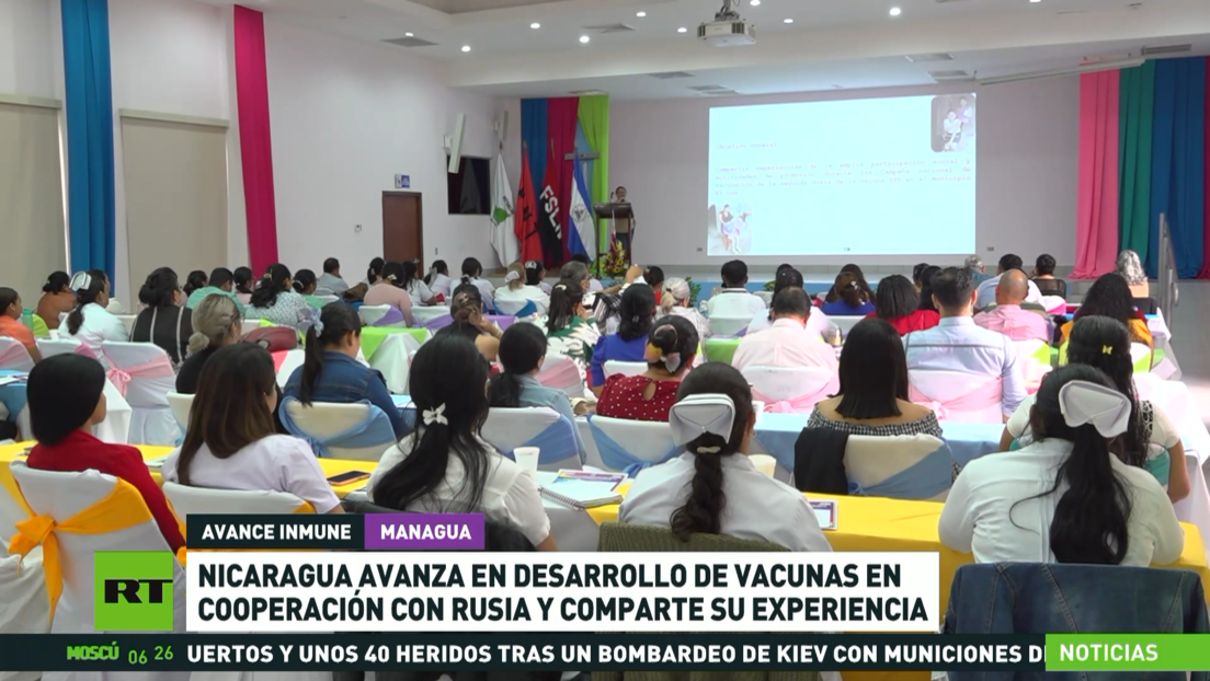 Nicaragua avanza en el desarrollo de vacunas en cooperación con Rusia y comparte su experiencia