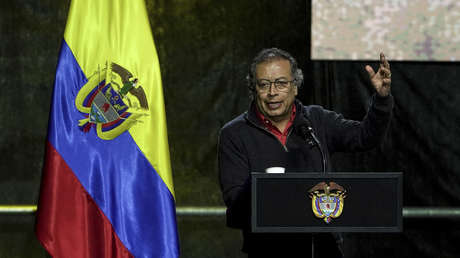 El presidente de Colombia, Gustavo Petro