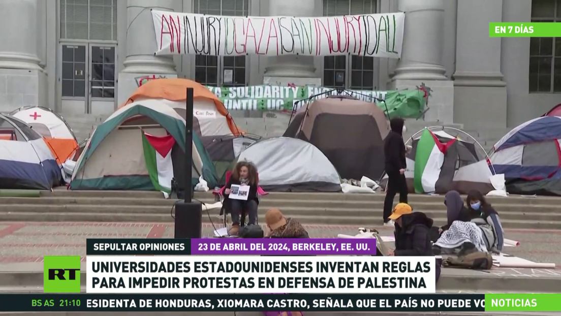 Universidades de EE.UU. crean reglas para impedir protestas propalestinas