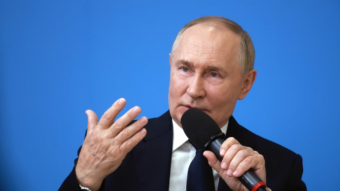 El presidente de Rusia, Vladímir Putin