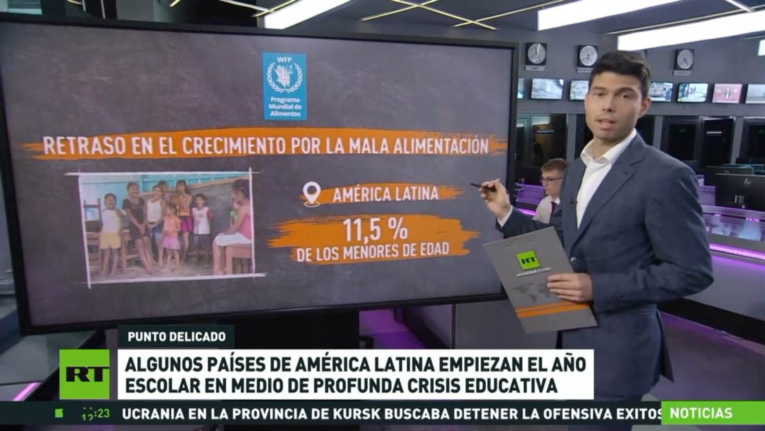 Algunos países de América Latina empiezan el año escolar en medio de una profunda crisis educativa