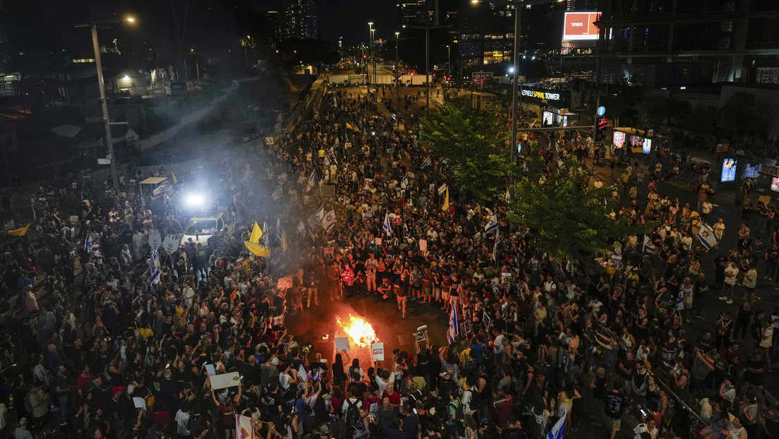 Masivas protestas antigubernamentales en Israel (VIDEO)