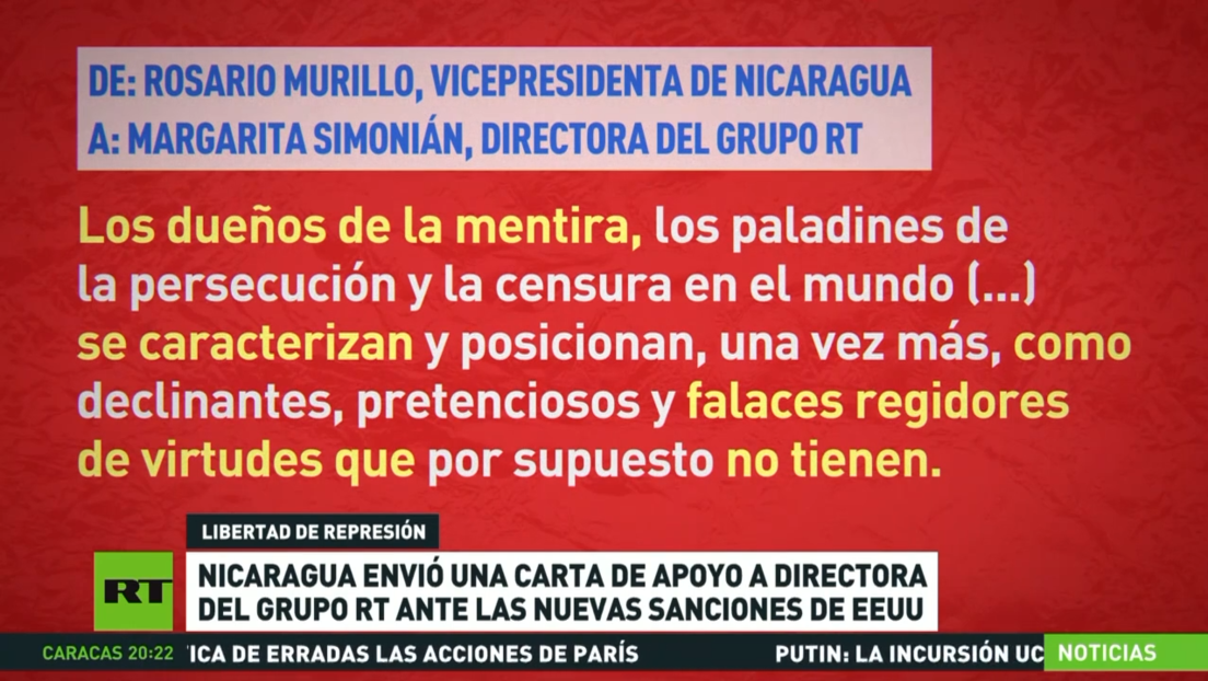 Aumentan las críticas a EE.UU. por sus sanciones contra medios rusos