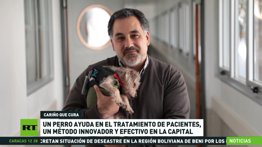 Un perro ayuda en el tratamiento de pacientes en Argentina, un método innovador y efectivo